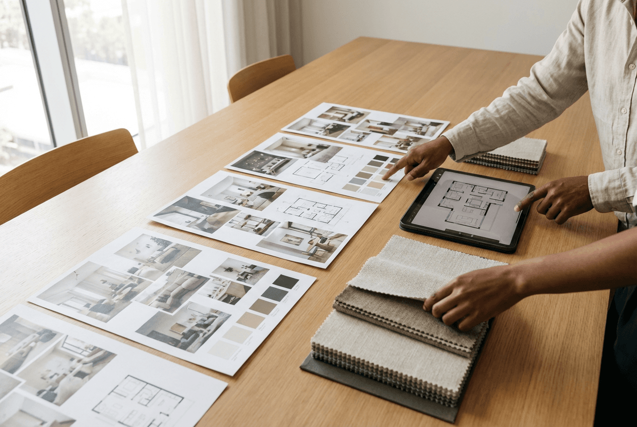 Interior design planning