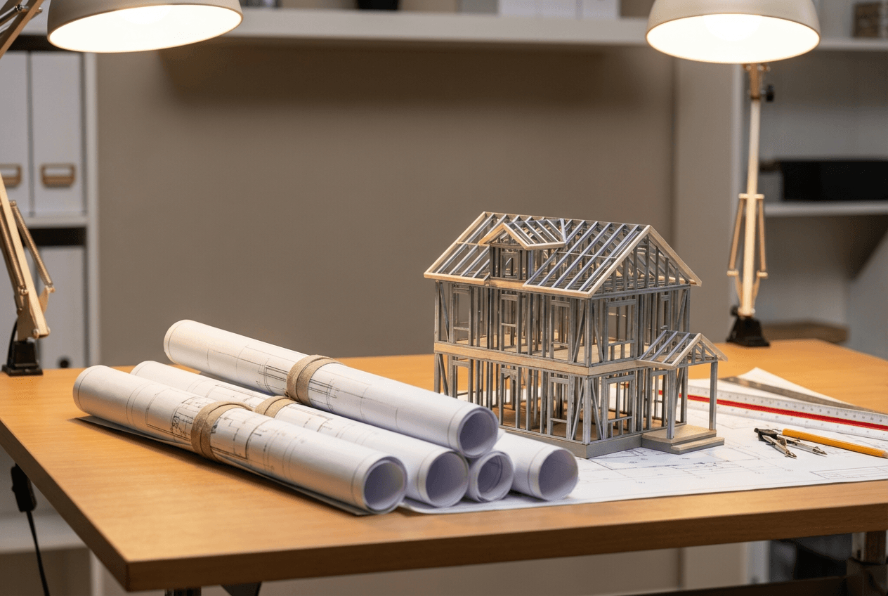 Structural house model