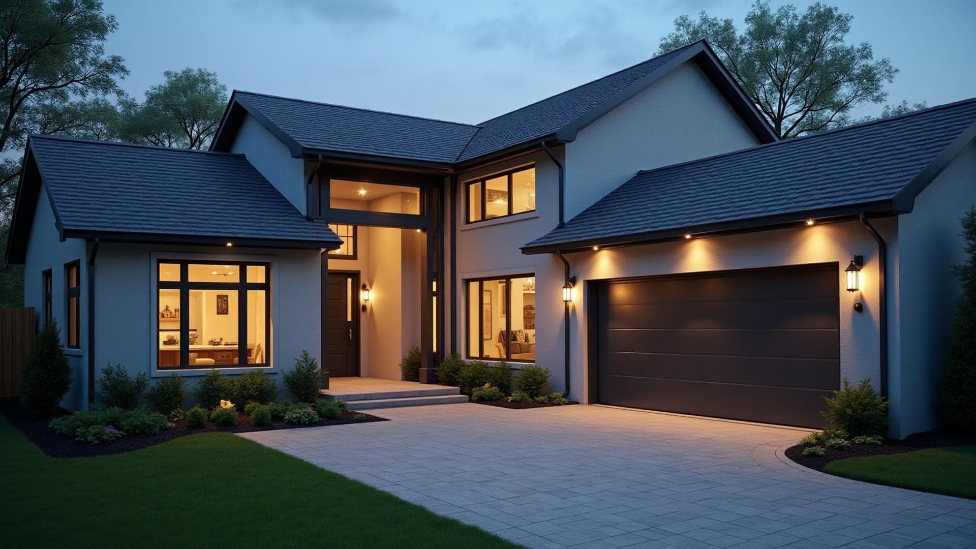 Modern home foundation